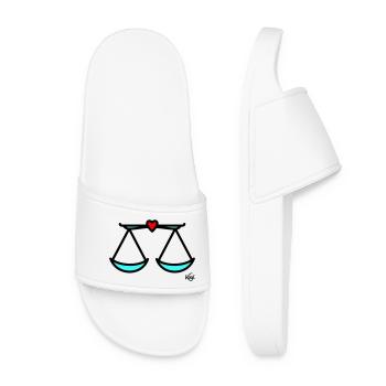 Grande échelle - Claquettes Femme - blanc - Devant