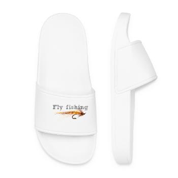 fly fishing hook - Women’s Pool Sliders - white - Front