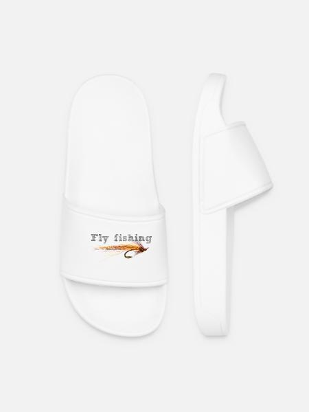 Fly fishing - Frauen Badelatschen - Weiß