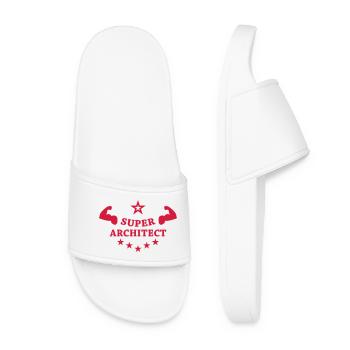 Architect / Architecture / Architekt / Architecte - Women’s Pool Sliders - white - Front