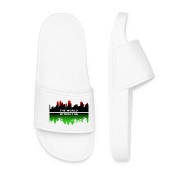 planet Earth - Women’s Pool Sliders - white - Front