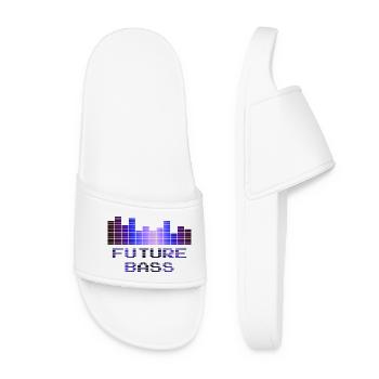 Future Bass | Music - Claquettes Femme - blanc - Devant