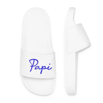 GRANDPA. GRANDPA. FATHER's DAY. HAPPY BIRTHDAY GRANDPA - Women’s Pool Sliders - white - Front