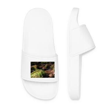Ruisseau de la Forêt-Noire - Claquettes Femme - blanc - Devant
