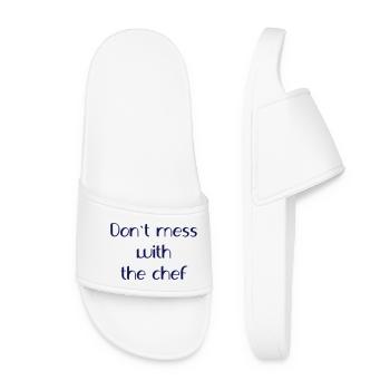 Funny sayings for the - Women’s Pool Sliders - white - Front
