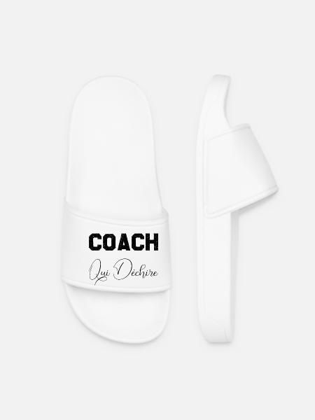 Coach Qui Déchire - Claquettes Femme - blanc