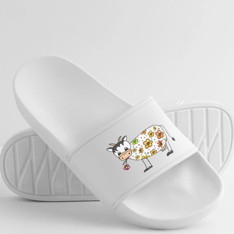 Kuh Frauen Badelatschen