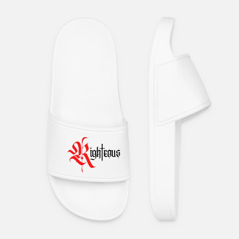 Conception gothique vertueuse avec épée - Claquettes Femme - blanc
