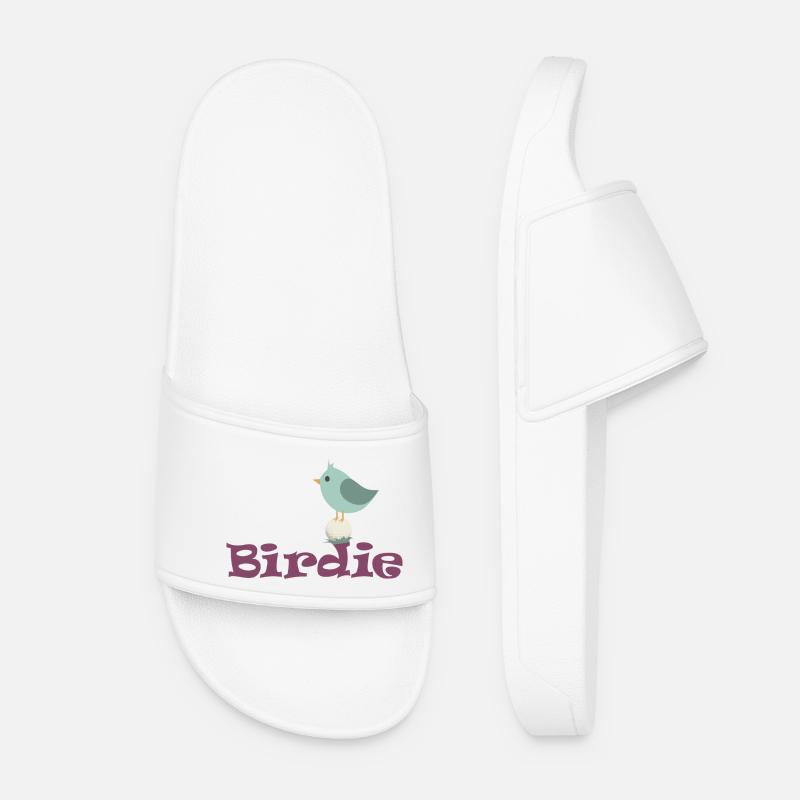Golf-Birdie - Frauen Badelatschen - Weiß