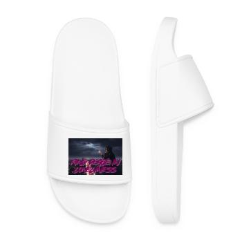Lonely Peace - Women’s Pool Sliders - white - Front
