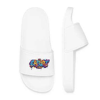 Favorite city Erfurt Graffiti Style - Women’s Pool Sliders - white - Front