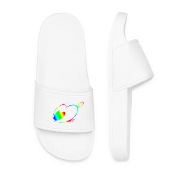 Filou speed arc en ciel - Claquettes Femme - blanc - Devant