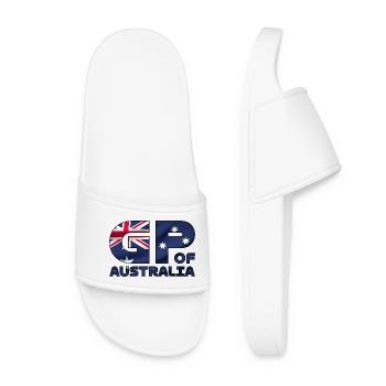 australia_gp - Women’s Pool Sliders - white - Front