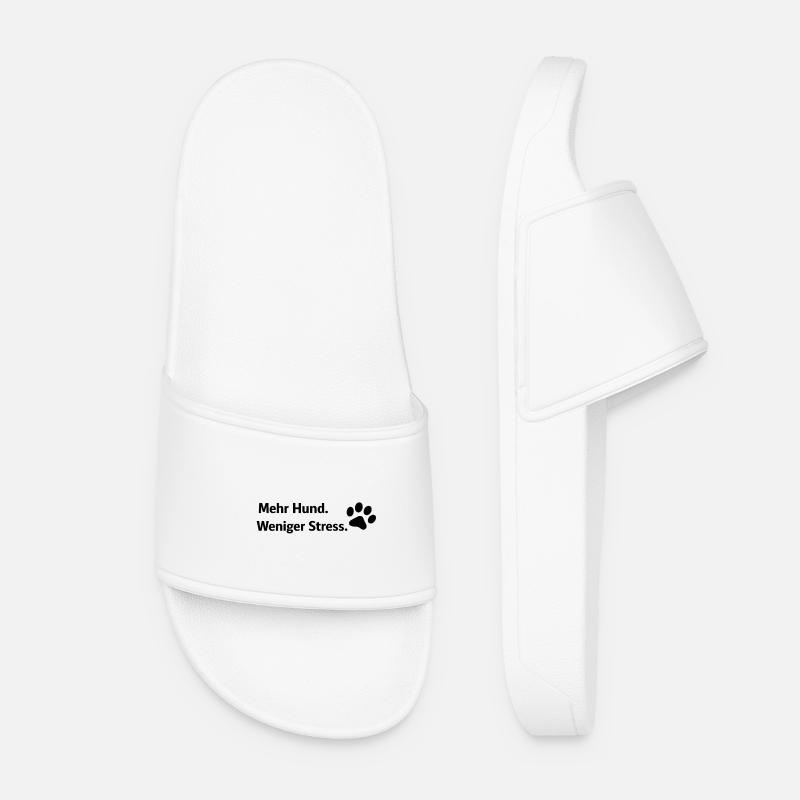 Moonlight Forest Hike - Women’s Pool Sliders - white