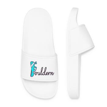 Fête des pères : Bloc de bloc de papa - Claquettes Femme - blanc - Devant