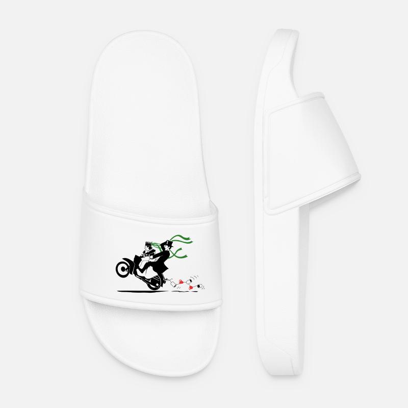 SERBSKI KVASS - Women’s Pool Sliders - white