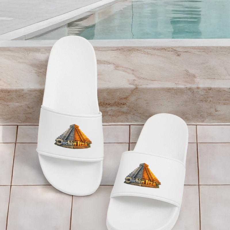 Serpent pyramidal de Chichen Itza Claquettes Femme