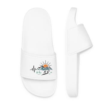 Trail Running - Women’s Pool Sliders - white - Front