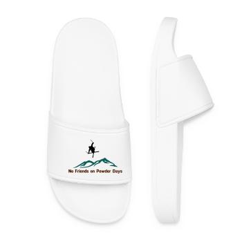 Amis de no jours de poudre - Claquettes Femme - blanc - Devant