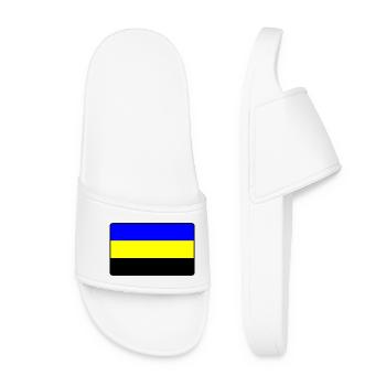 Province flag Geldersevlag Gelderland - Women’s Pool Sliders - white - Front