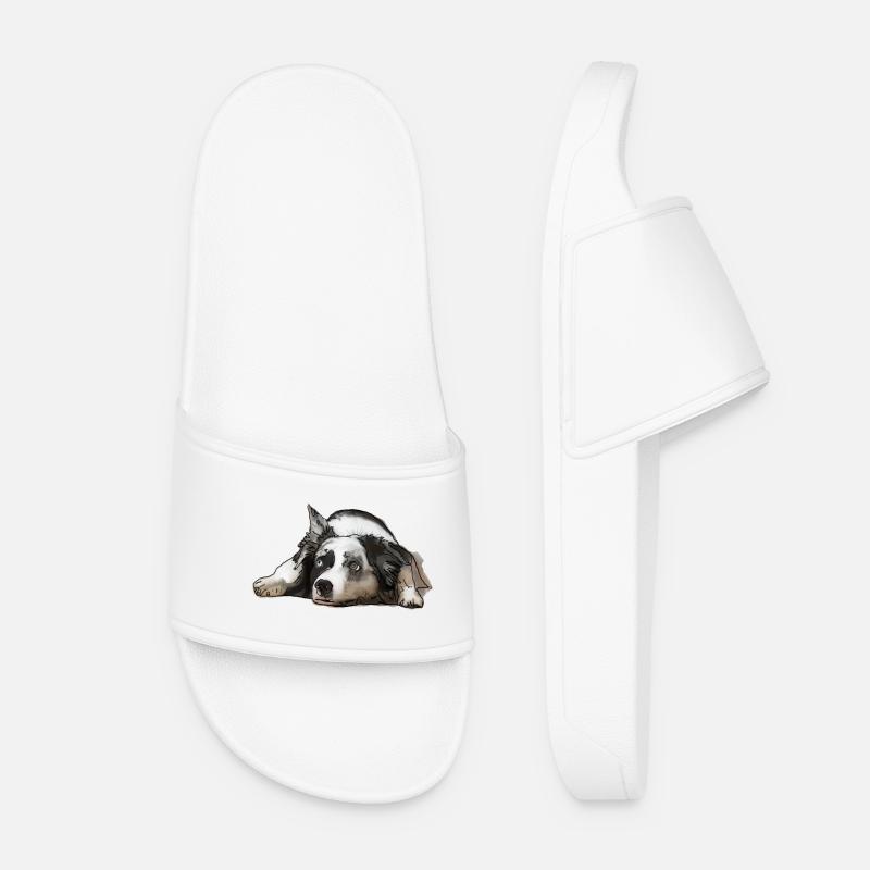 Australian Shepherd - Frauen Badelatschen - Weiß