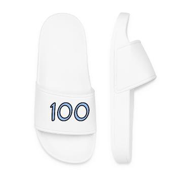 HAPPY BIRTHDAY. HAPPY BIRTHDAY. ANNIVERSARY. - Women’s Pool Sliders - white - Front