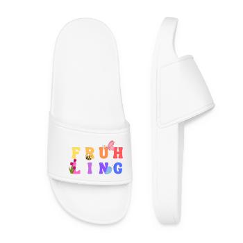 Spring - Season - Women’s Pool Sliders - white - Front