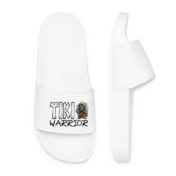 Tiki Warrior Collection - Women’s Pool Sliders - white - Front