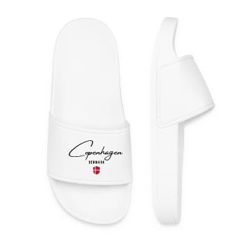 I love Copenhagen, memory of Copenhagen - Women’s Pool Sliders - white - Front