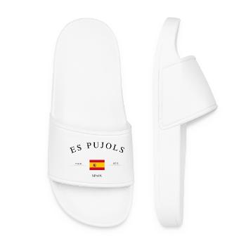 Es Pujols Formentera Spanien Urlaub Souvenir - Frauen Badelatschen - Weiß - Vorne