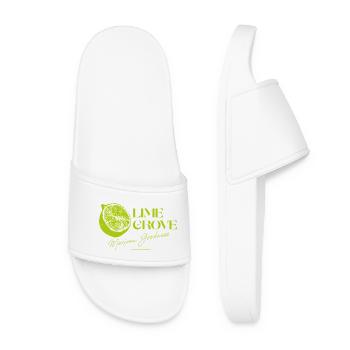 Lime Grove Logo de la bonté mexicaine - Claquettes Femme - blanc - Devant