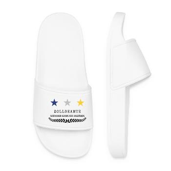 Customs officer - Women’s Pool Sliders - white - Front