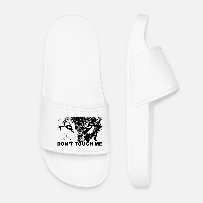 Wolf - Women’s Pool Sliders - white