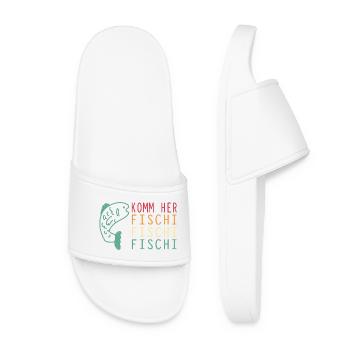 Venez ici Fischi Fischi Fischi Fischi - Claquettes Femme - blanc - Devant