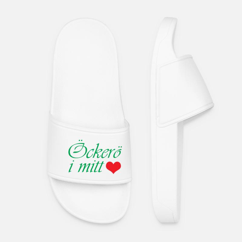 Öckerö in my heart - Women’s Pool Sliders - white