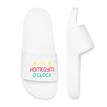 Fitness Fanatics Homegym O’Clock Calisthenics Gym - Claquettes Femme - blanc - Devant
