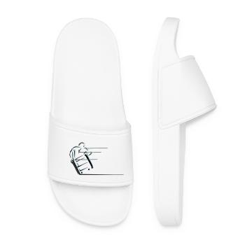 Fauteuil roulant sport vitesse - Claquettes Femme - blanc - Devant