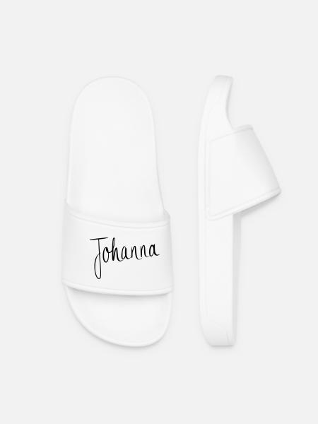 Johanna - Women’s Pool Sliders - white