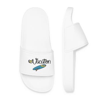 Vacances - Claquettes Femme - blanc - Devant