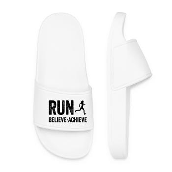 Marathon - Run. Believe. Achieve. - Women’s Pool Sliders - white - Front