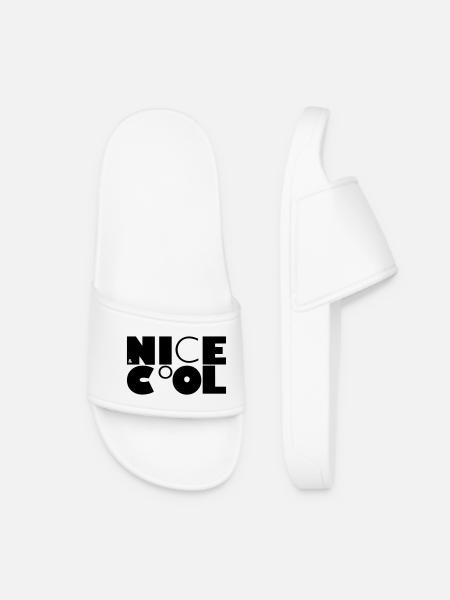 NICE&CoOL - Frauen Badelatschen - Weiß