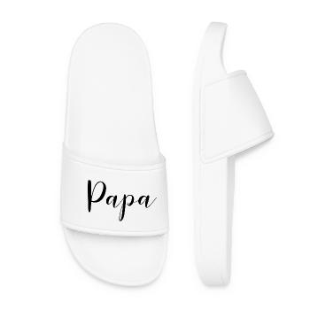 Dad design for all fathers - Women’s Pool Sliders - white - Front