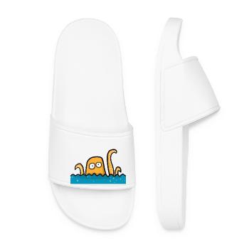 Giant octopus - Women’s Pool Sliders - white - Front