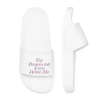 La fin de la lignée - Claquettes Femme - blanc - Devant
