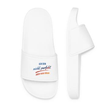 Not perfect, close - Women’s Pool Sliders - white - Front