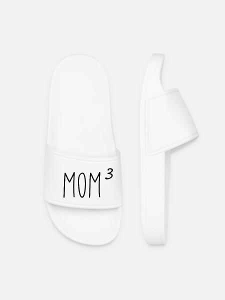 Mamas Welt - Frauen Badelatschen - Weiß