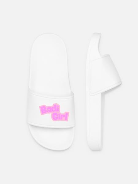 Badi Girl - Women’s Pool Sliders - white