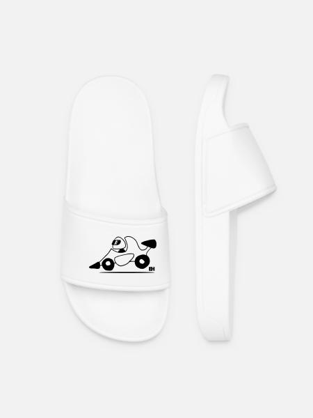 Race car - Women’s Pool Sliders - white