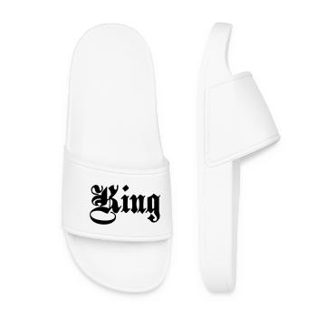 König 5. - Frauen Badelatschen - Weiß - Vorne