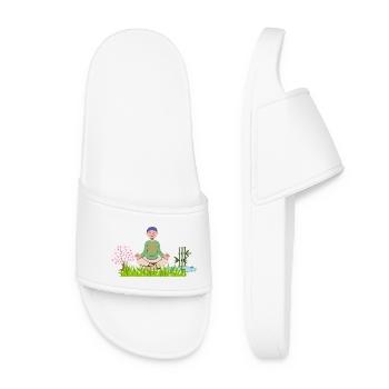 Warrior spirit - Women’s Pool Sliders - white - Front